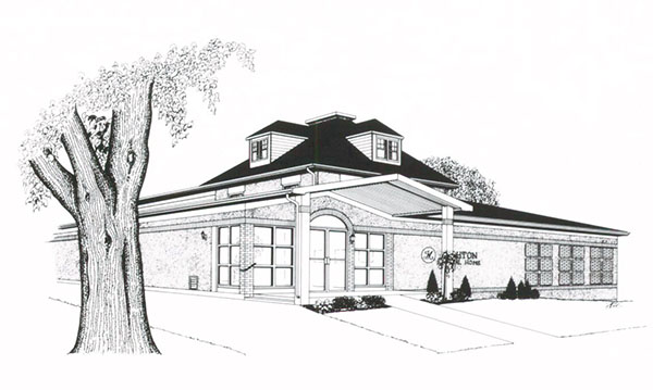 Mighton Funeral Home Drawing